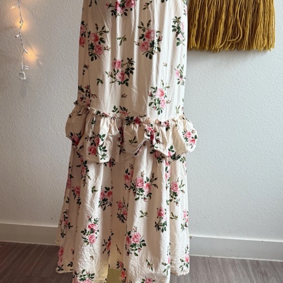 Happy x Nature Women’s XS Dress smocked Floral Boho By Kate Hudson - Picture 3 of 10